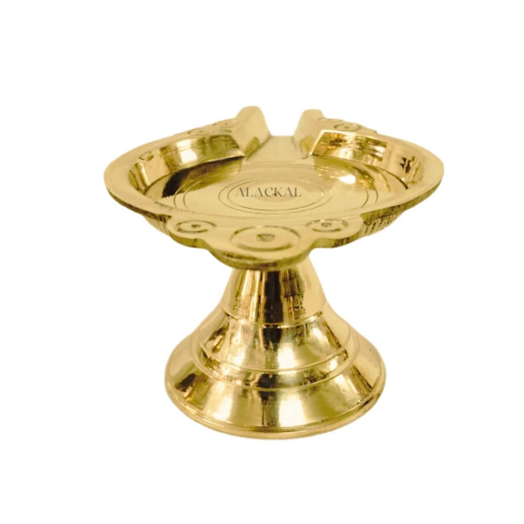 BRASS ABHISHAKA STAND | ABHISHAKA PATHRA - Image 4