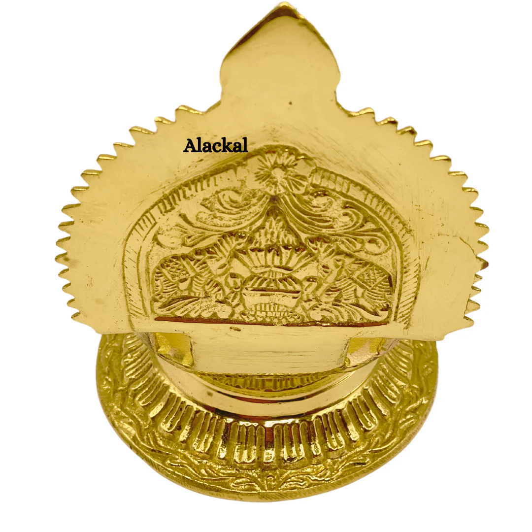 BRASS KAMAKSHI AMMAN LAMP | KAMATCHI VILAKKU - Image 4