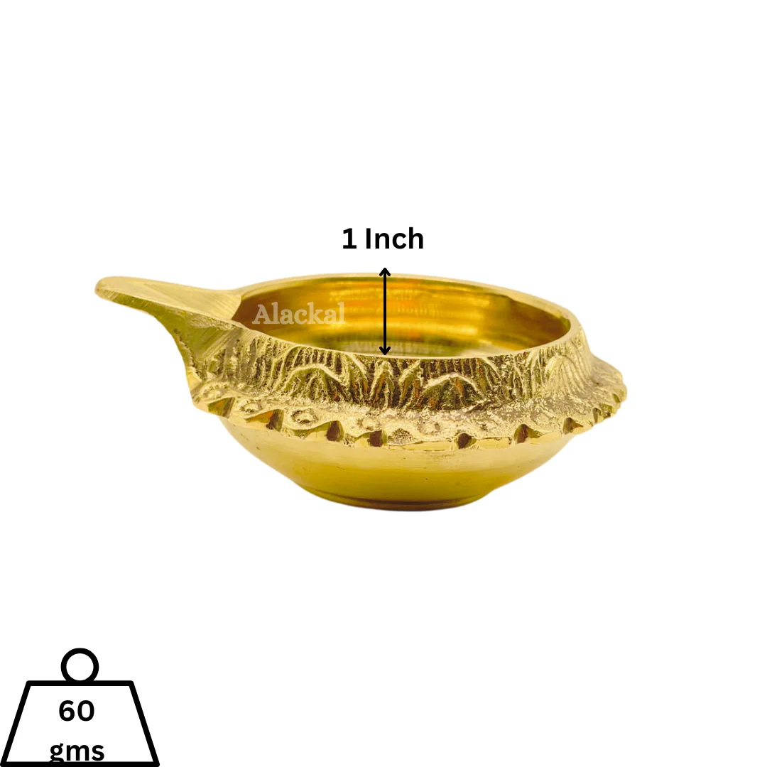 BRASS KUBERA LAMP 8 PIECES - Image 3