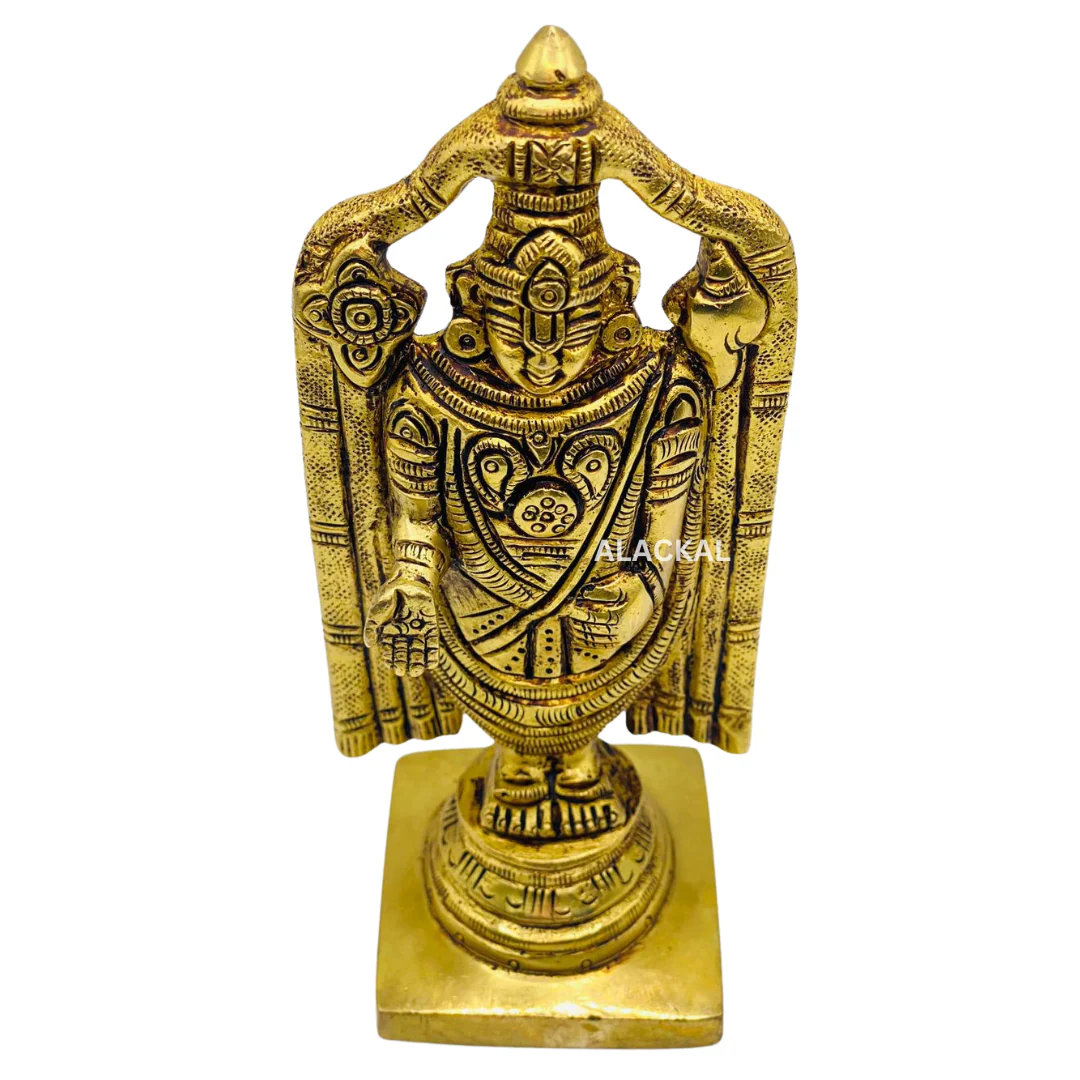 BRASS VENKATESWARA STATUE - Image 3