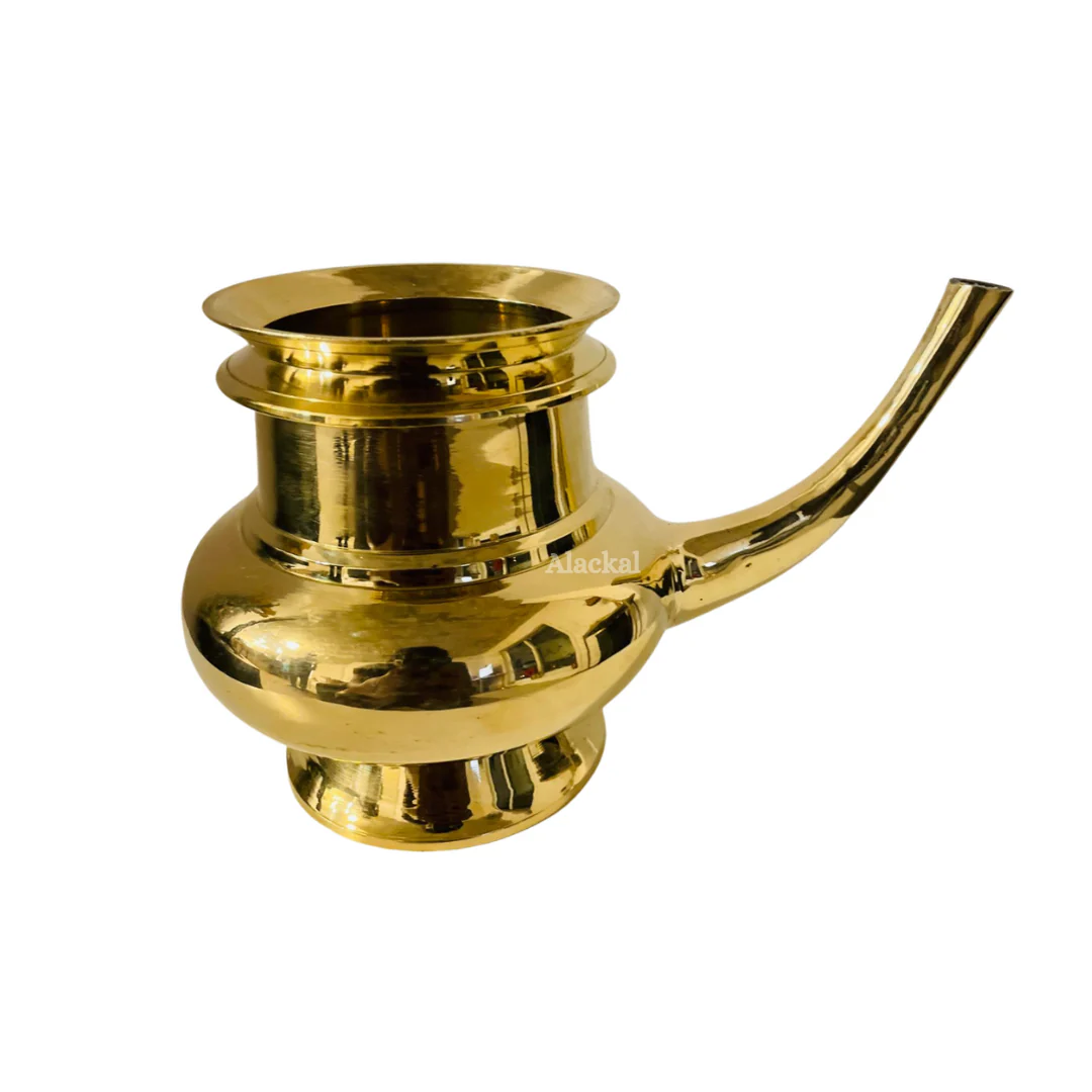 HANDMADE BRONZE KINDI | HOLY WATER VESSEL - Image 6